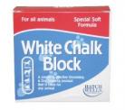 White chalk block
