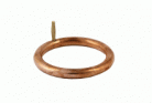 Copper Bull Ring - 2.5"