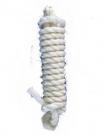 8mm Bleached White Cotton Rope Halter 